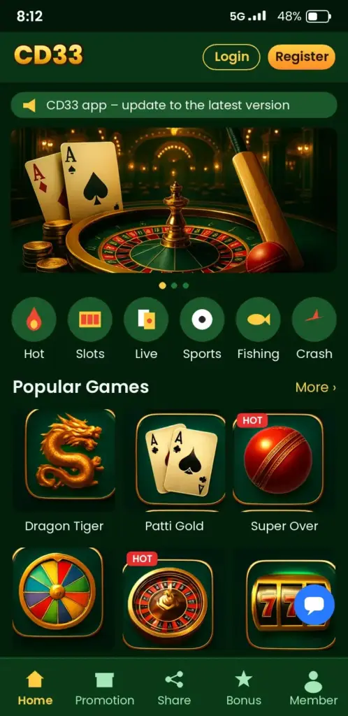 cd33 app cd33 app – game lobby with slots, live tables and sports